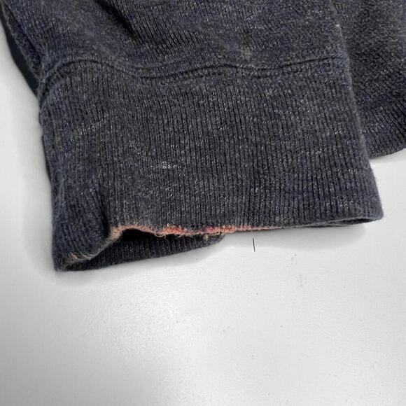 Polo Ralph Lauren Estate Rib 1/4 Zip Pullover Men’s L Dark Gray Cotton Blend - Picture 8 of 8